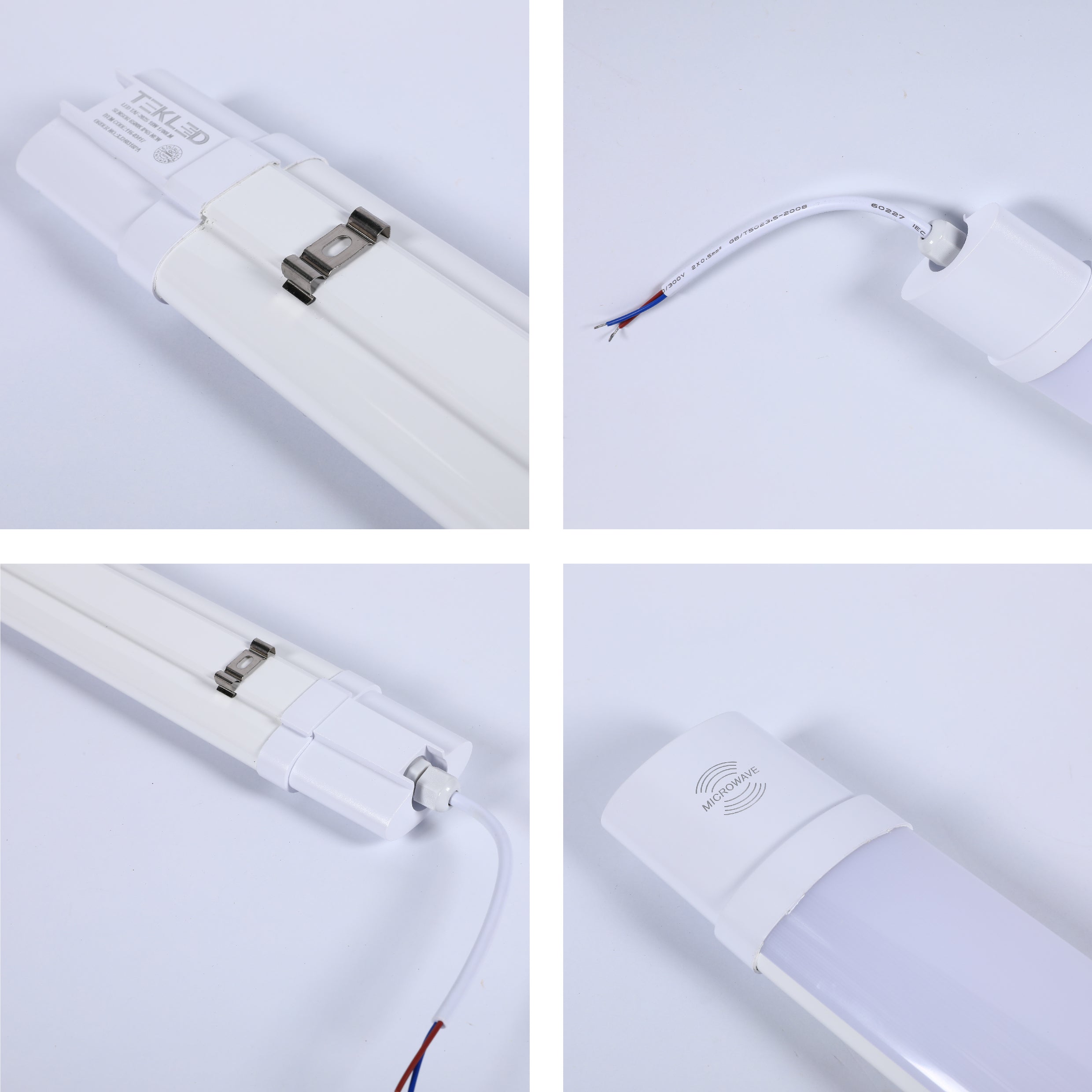 Сенсорный и уличный линейный накладной светильник LED 6500К IP65