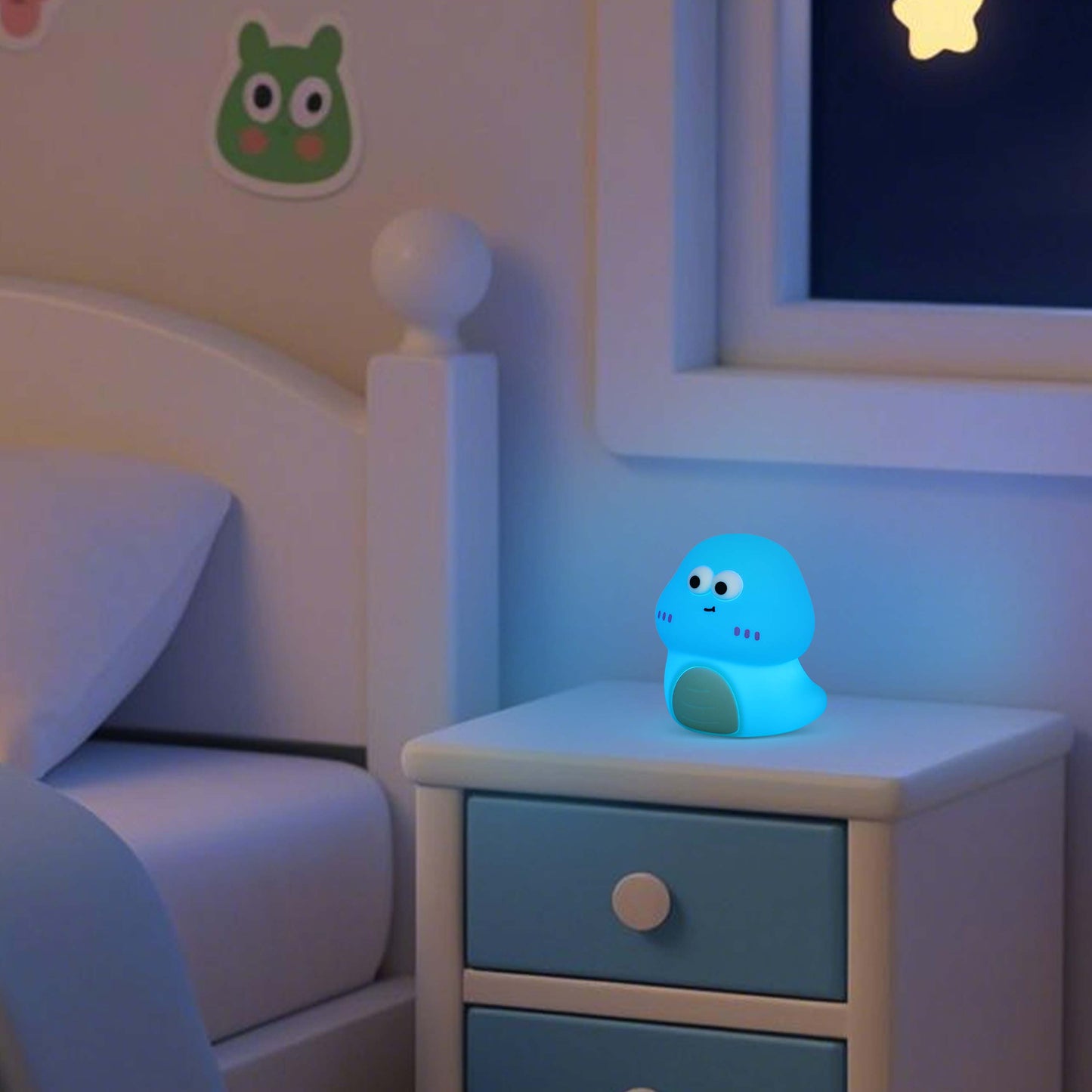 Силиконовый ночник с RGB-подсветкой — милый ночной светильник в виде фруктов