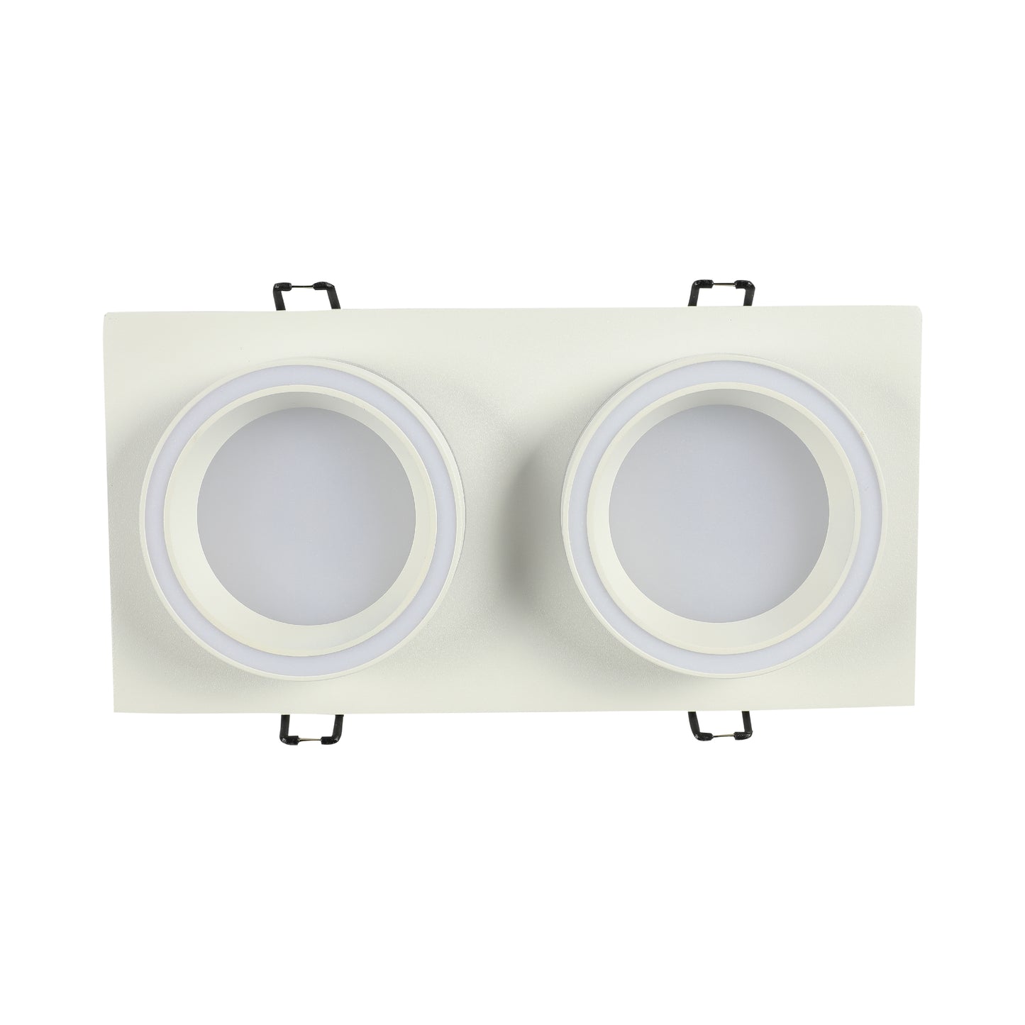 Low UGR Fixed Recessed FR505 GX53 Downlighter Square