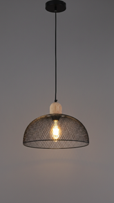 Подвесной светильник - Pendant Lamp Black M054D D350 E27x1