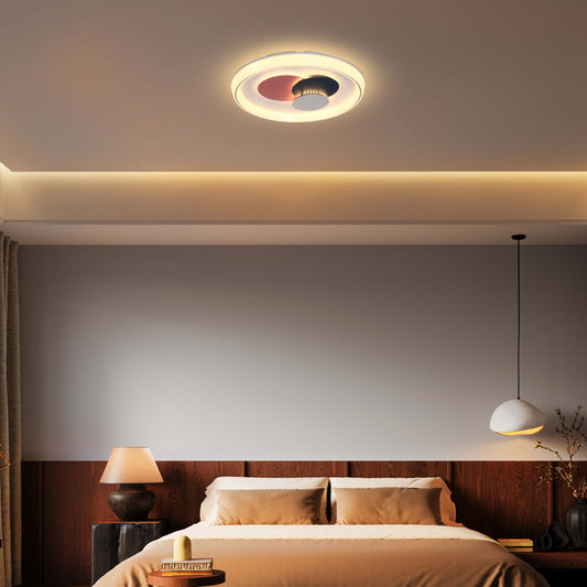 Потолочный светодиодный светильник LED 310, 40W, диаметр 500 мм, круглый, белый, 3 цвета свечения, диммируемый