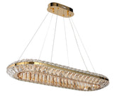 Люстра Crystal Gold Ceiling Chandelier Light CB242 L800xW300mm 3 Colour (TEKLED)