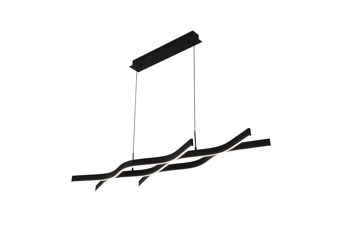 Черная подвесная люстра MD23083-120B (3 цвета) – 50Вт LED