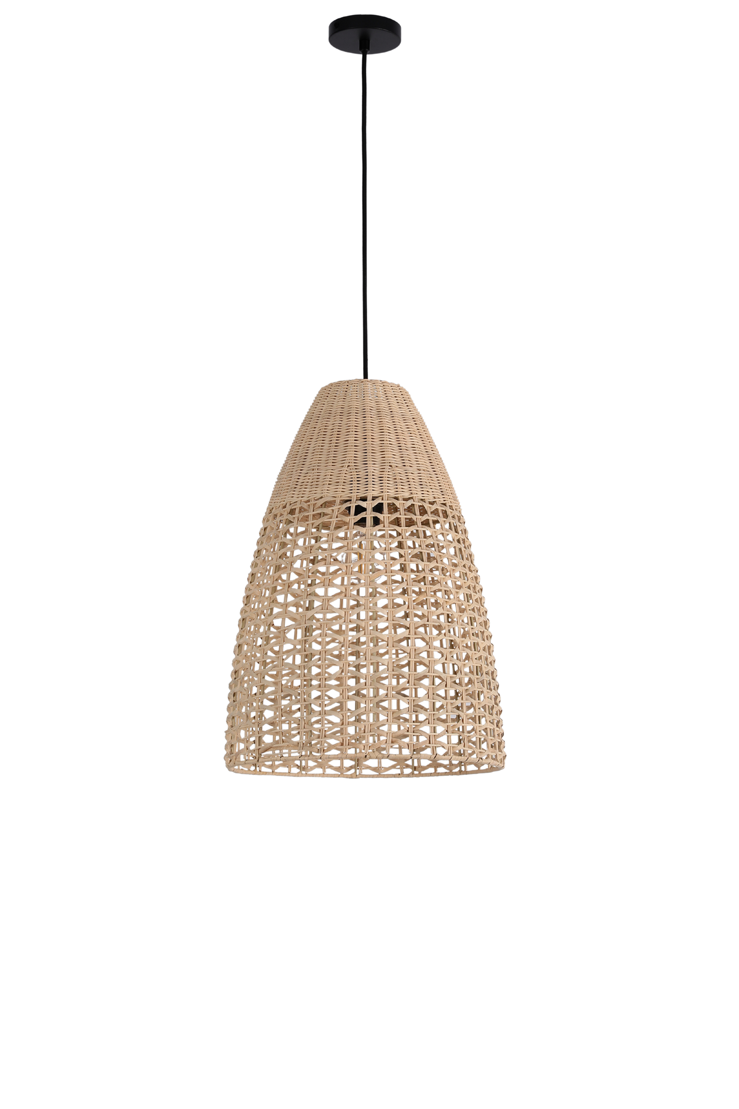 Люстра Chandelier HX1026 1xE27 Rattan Lampshade