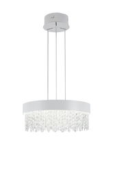 Люстра Crystal Chandelier Light Q3606 3CCT White D500mm (TEKLED)