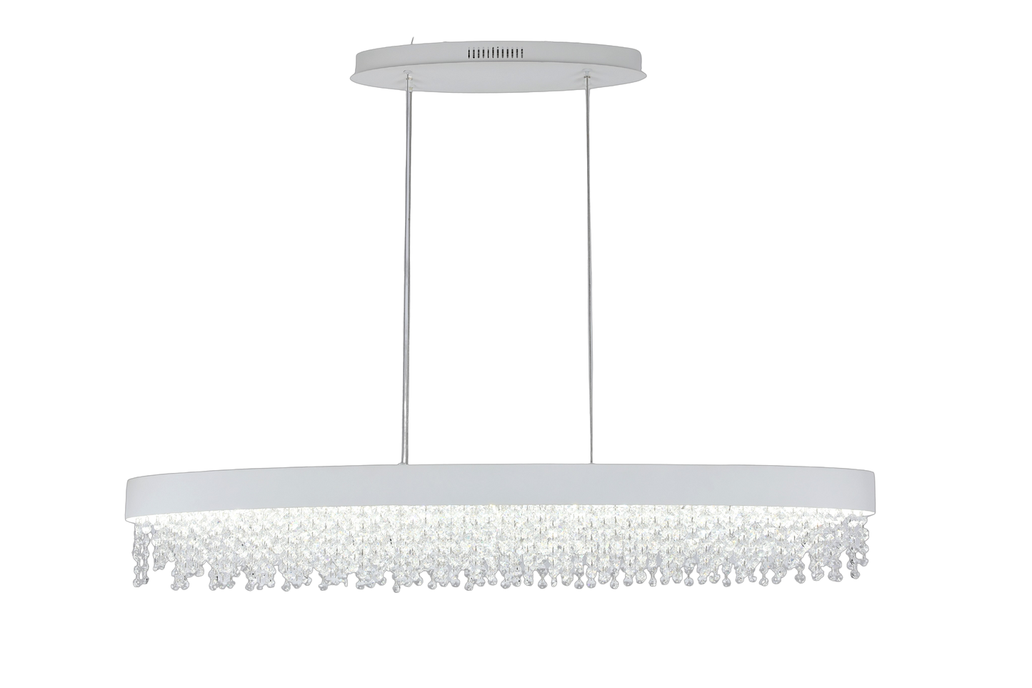 Люстра Crystal Chandelier Light Q3606 3CCT White L1200xW200mm (TEKLED)