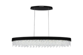 Люстра Crystal Chandelier Light Q3607 3CCT Black L1200*W200mm (TEKLED)
