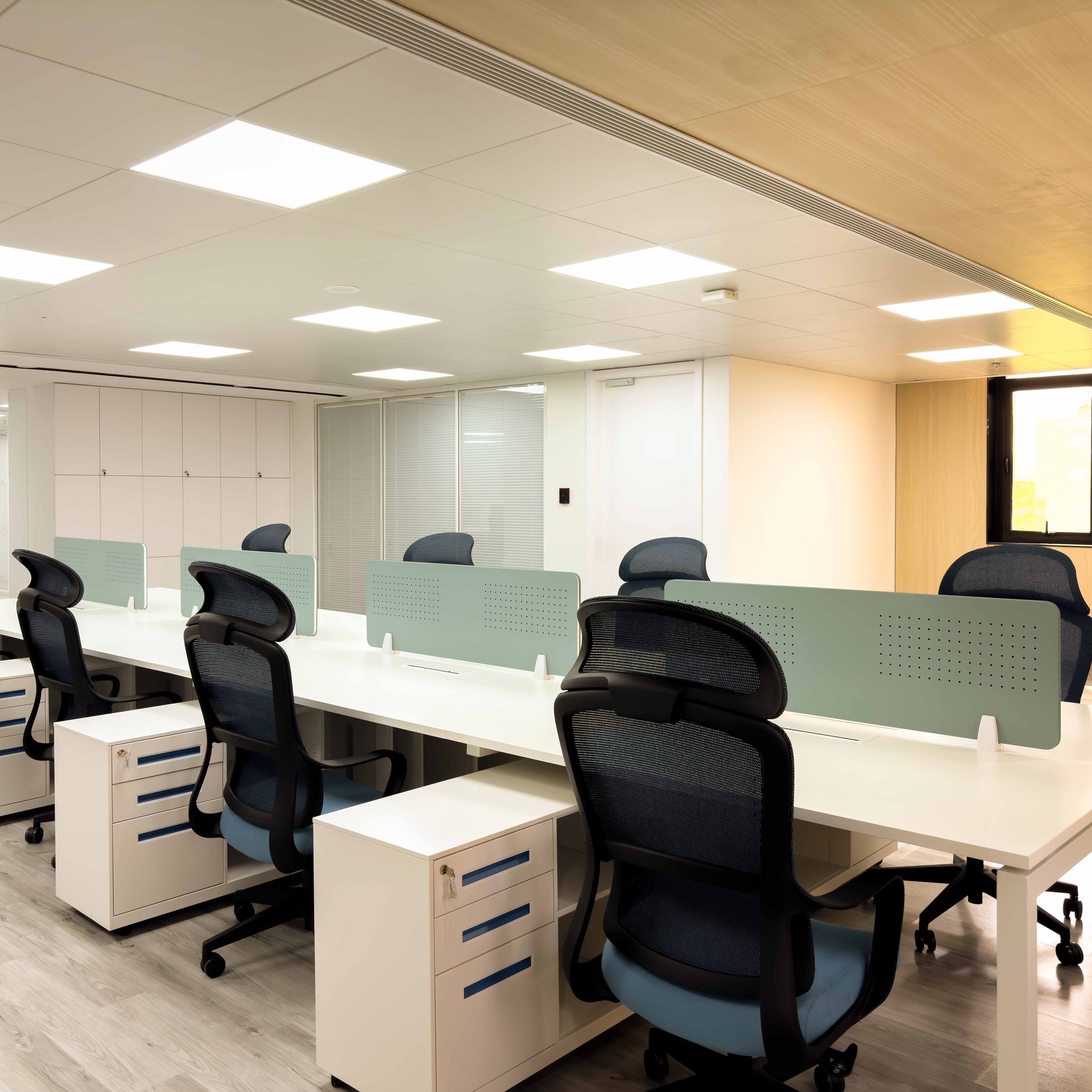 Современный светильник Backlit LED-панель — квадрат / прямоугольник, 42W