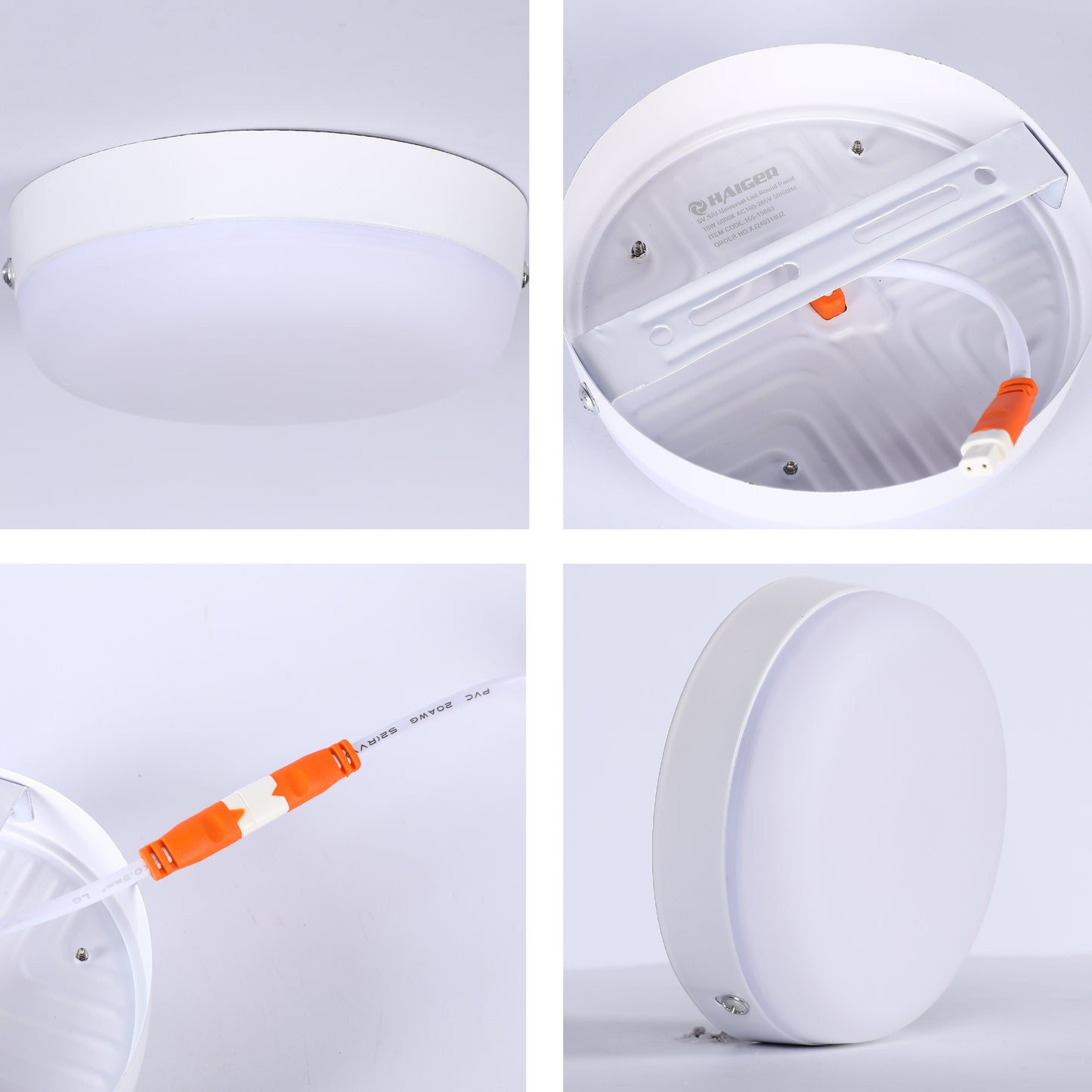 Светодиодная панель UNIVERSAL ROUND/QUADRO, 18W / 24W / 36W, 6000K