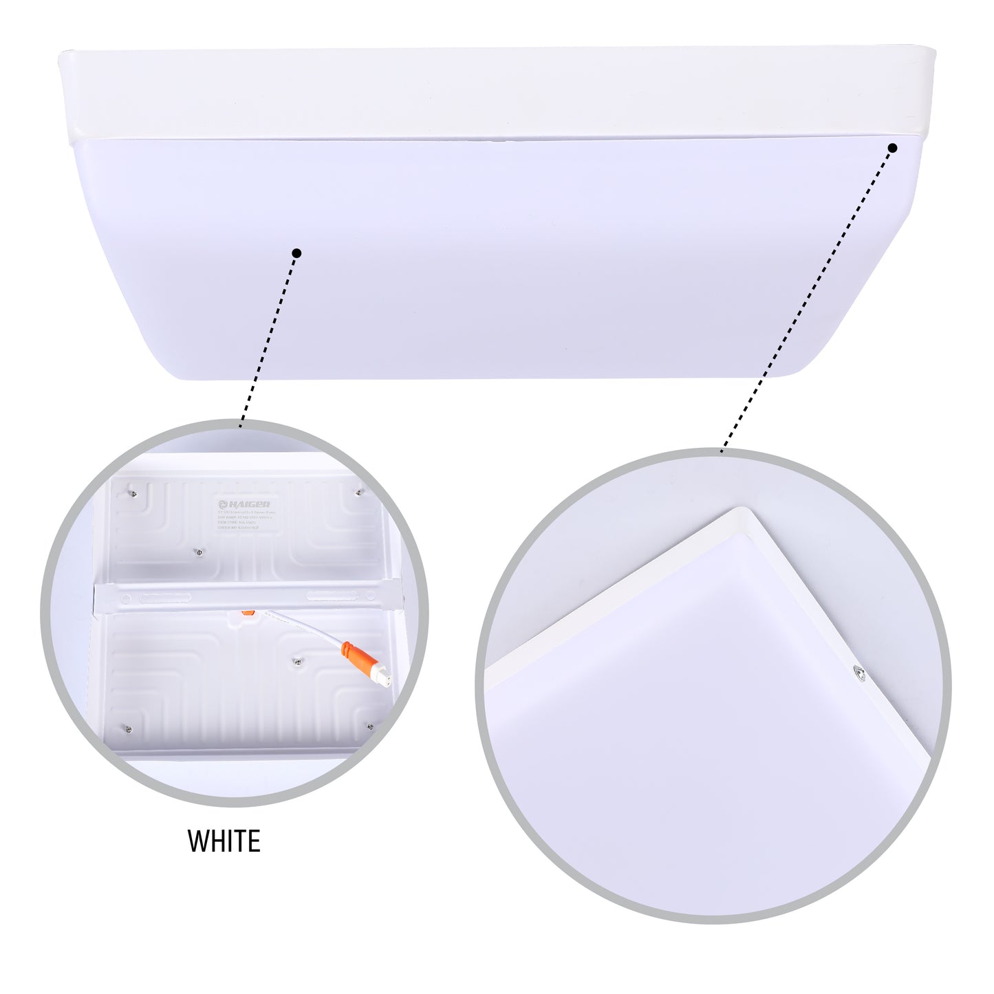Светодиодная панель UNIVERSAL ROUND/QUADRO, 18W / 24W / 36W, 6000K