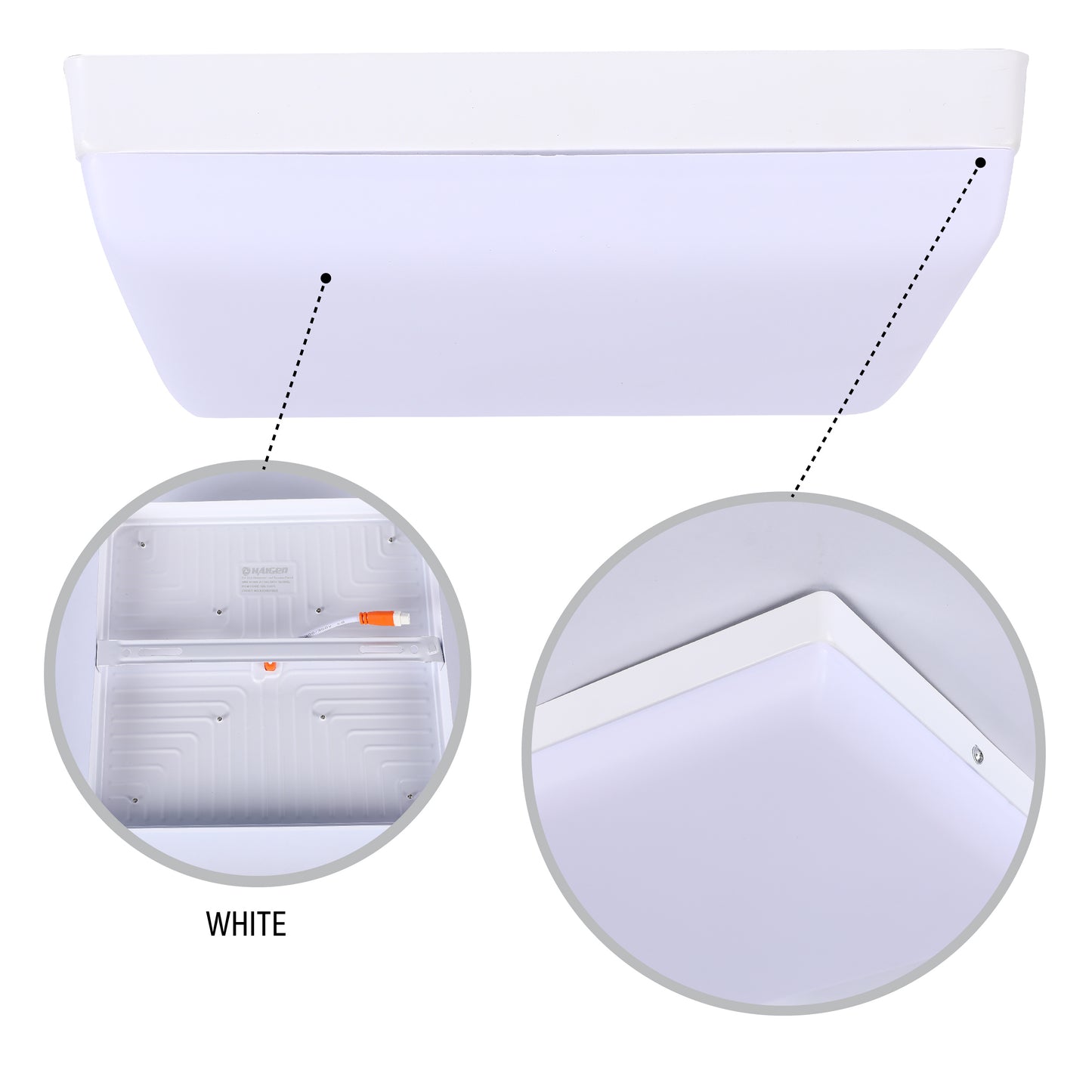 Светодиодная панель UNIVERSAL ROUND/QUADRO, 18W / 24W / 36W, 6000K