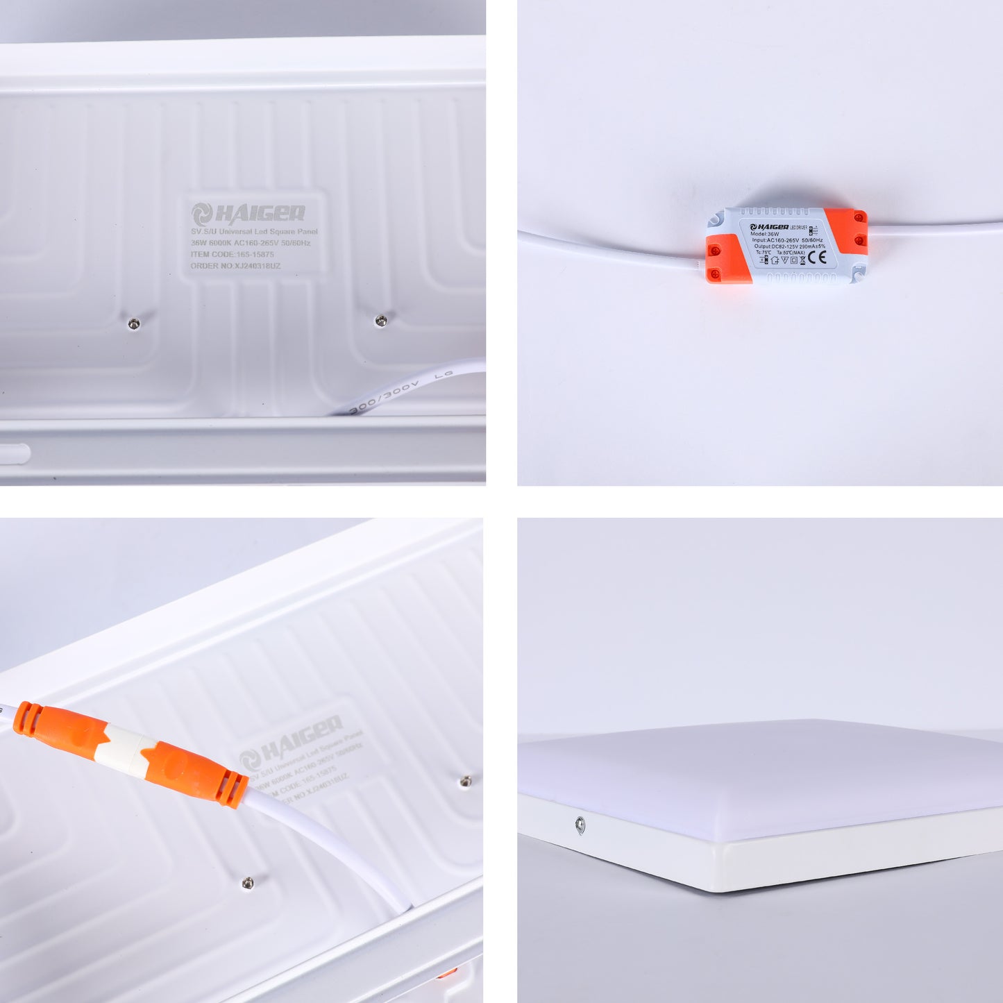 Светодиодная панель UNIVERSAL ROUND/QUADRO, 18W / 24W / 36W, 6000K