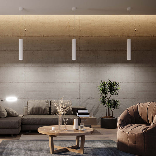 Стильный подвесной светодиодный светильник мощностью 20 Вт с нейтральным белым свечением (4000K).