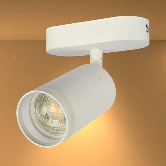 Элегантный потолочный спот серии K500 с цоколем GU5.3 предназначен для создания направленного акцентного освещения.