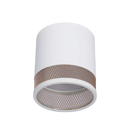 Современный потолочный цилиндрический даунлайт 222201 с цоколем GX53