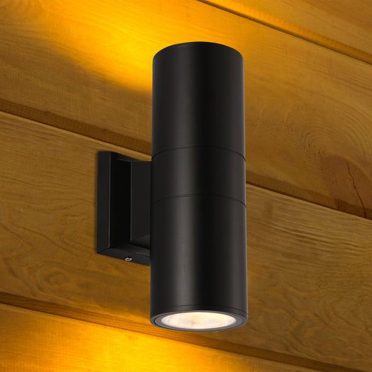 Настенный светильник LED (IP54, 3000K, чёрный)