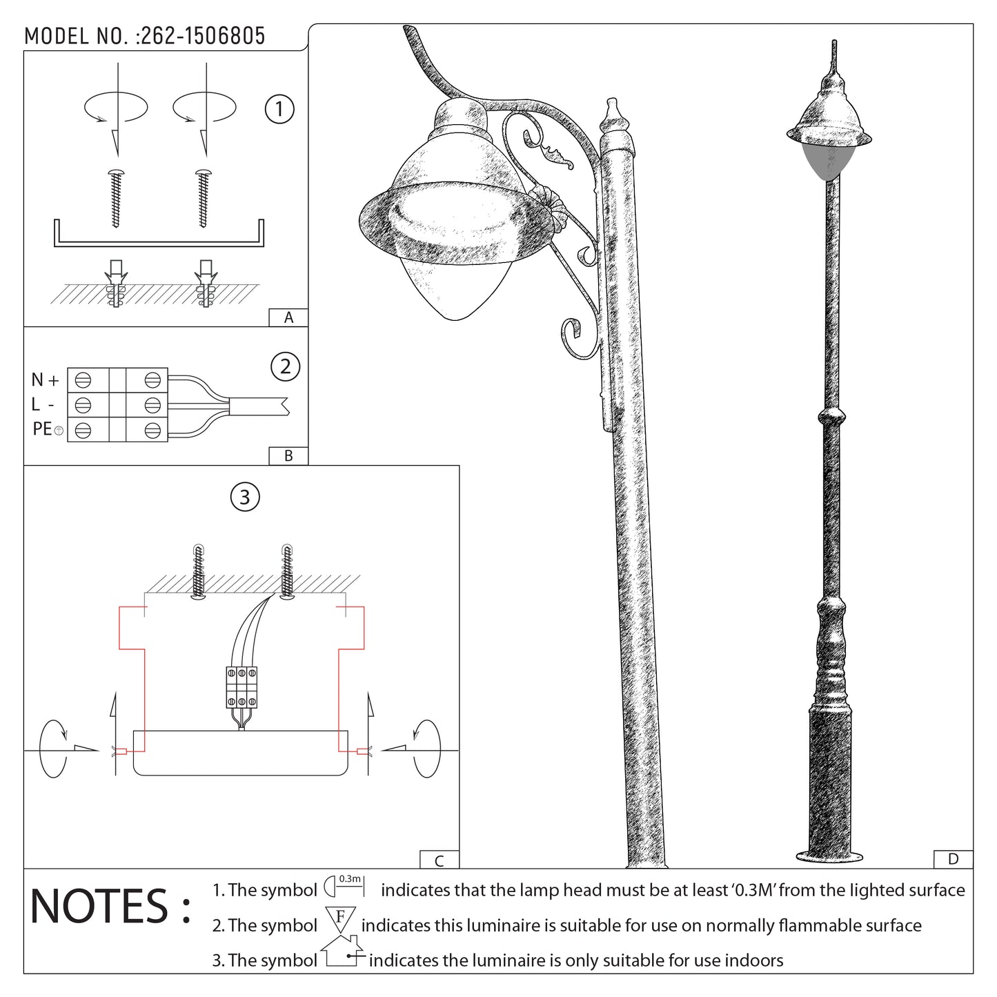 HJ01 - екпін жолағы және GU5.3 негізі бар заманауи трек шамы.