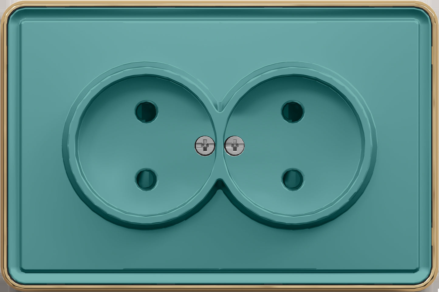 Розетка 2-я, б/з, с/у, серия SAKURA