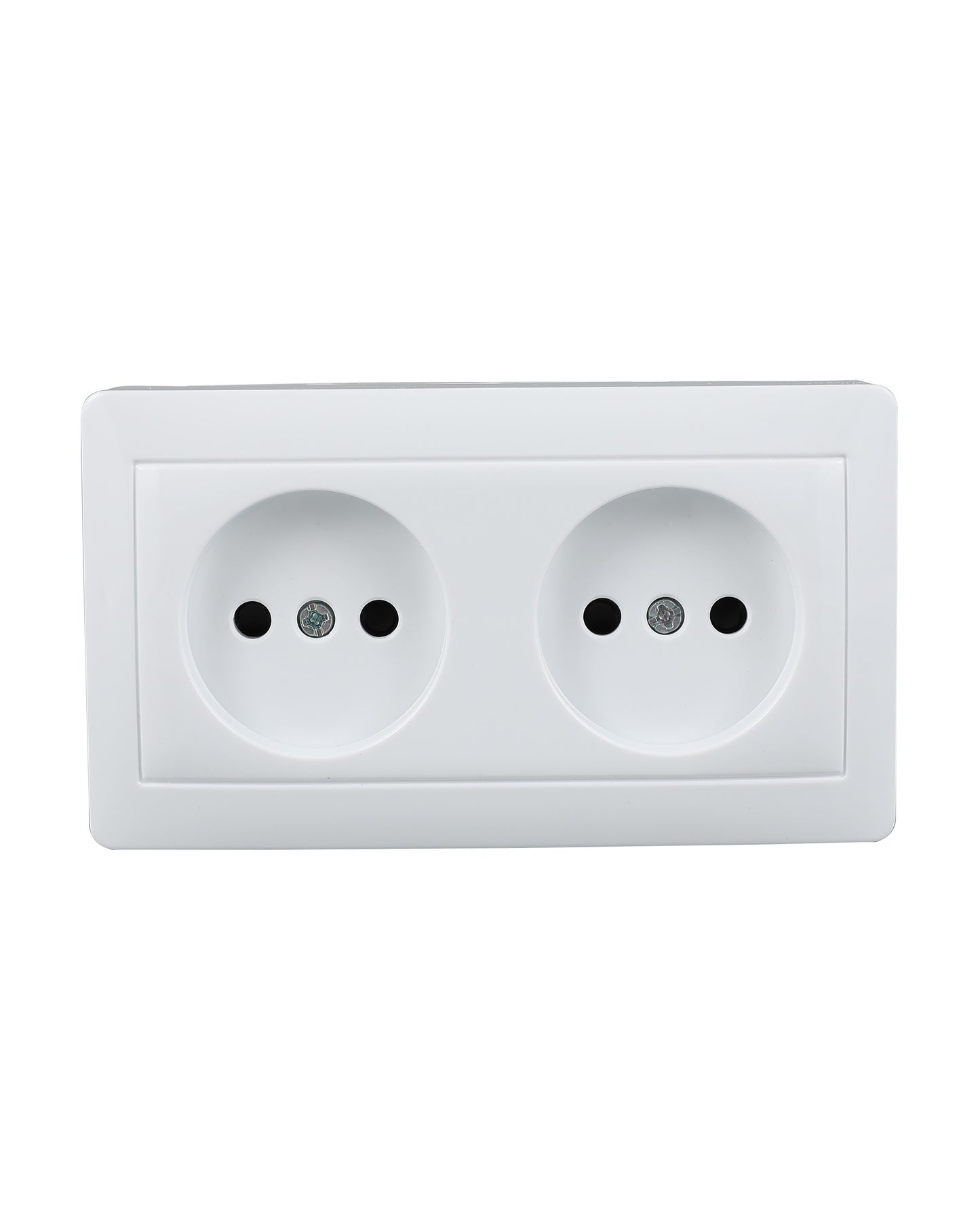 Двойная розетка без заземления — серия KANSO