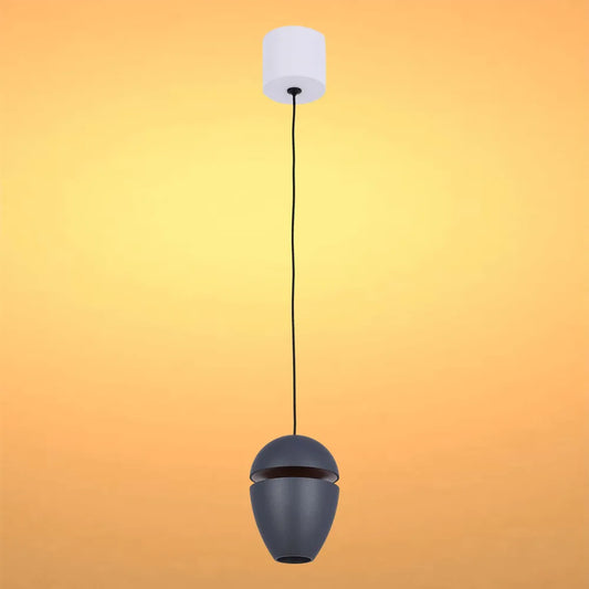 Pendant Downlight TEKLED Acorn LED Pendant Downlight with Cove Lighting Effect 10W Warm White-Dark Grey-150-19076