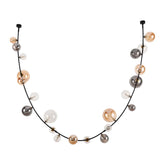 Chandelier TEKLED Black Chandelier 68126-C Colorful Glass 22xG9(TEKLED)-159-18292--159-18292