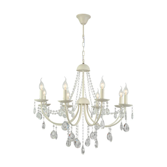 Main image of Elegant Cascade Waterfall Crystal Chandelier Ceiling Light | TEKLED 159-17967