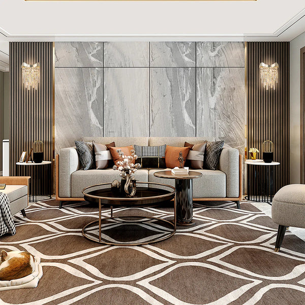 Основное изображение хрустальной бра с золотистым креплением, идеально для гостиных в классическом стиле.