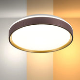 LED Flush Ceiling Light TEKLED LED Flush Ceiling Light Purple Gold D400 6000K/4000K/3000K 27Wx2(TEKLED)--165-16012