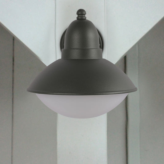 Marcel Outdoor Lantern Wall Light E27 Dark Grey 2