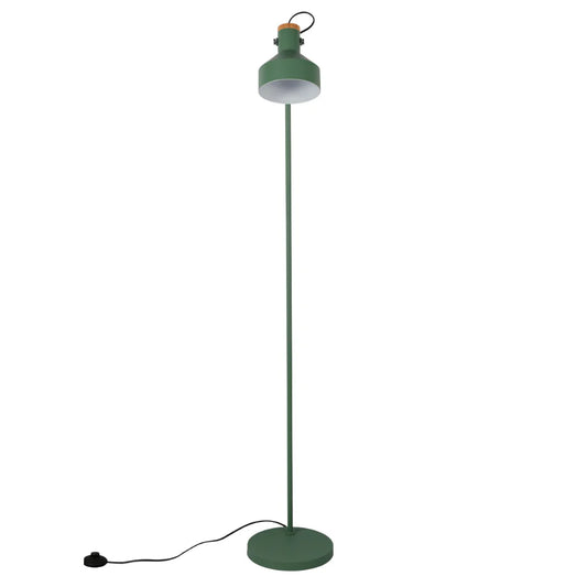 Minimalist Adjustable Floor Lamp with Wooden Accent 3