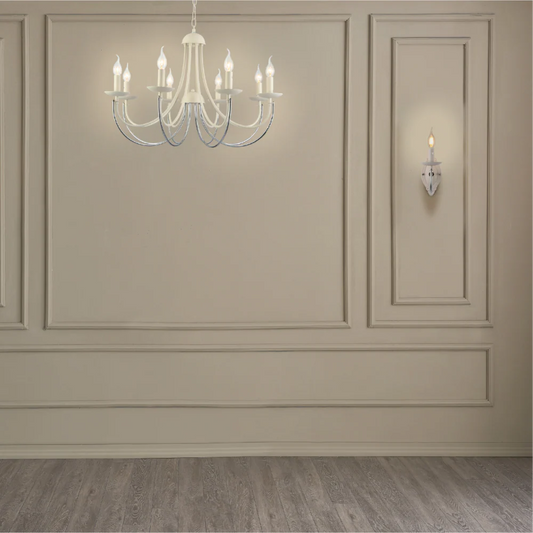 Interior application of Minimalist U-Shaped Candle Wall Lamp | TEKLED 151-19928