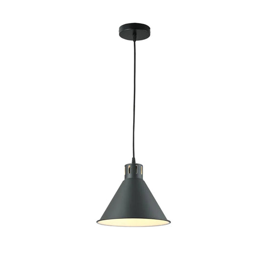 Main image of Sleek Industrial Cone Pendant Light 150-18435