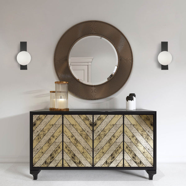 Современный регулируемый настенный светильник в интерьере гостиной, идеально дополняет стильный и минималистичный декор.