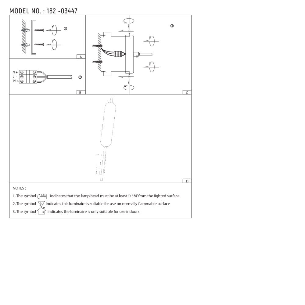 Современный светильник на стену "Blazing Birch" с LED-освещением, идеально подходит для гостиной в скандинавском стиле.
