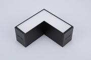 Жіңішке жарықдиодты шам, 8 Вт, қара (TEKLED)