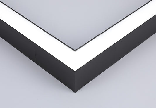 Накладной светодиодный светильник LED 8 Вт, черный (TEKLED)