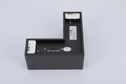 Жіңішке жарықдиодты шам, 8 Вт, қара (TEKLED)
