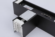 Накладной светодиодный светильник LED 10 Вт, черный (TEKLED)