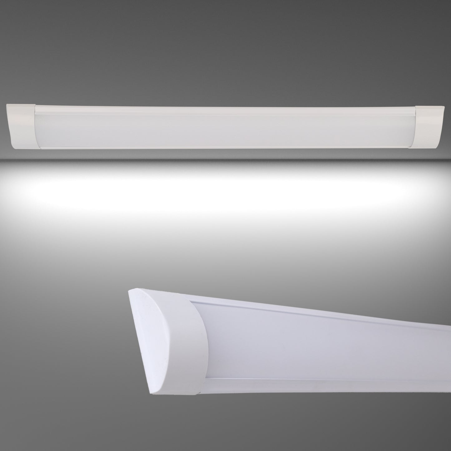 Линейный накладной светильник LED TAB-202 и TAB-402 6500К