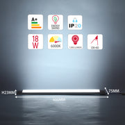 36 Вт 4 фут жарықдиодты қабырға аспасы IP20 120 см