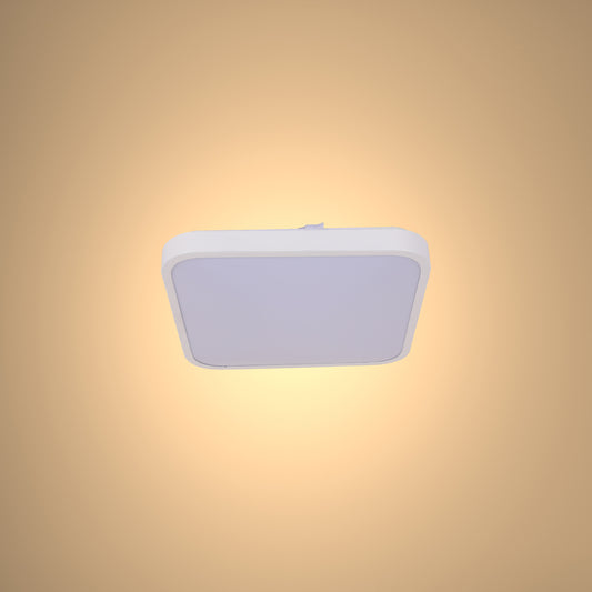 Квадратные светодиодные потолочные светильники с белой рамкой RIO-Frame