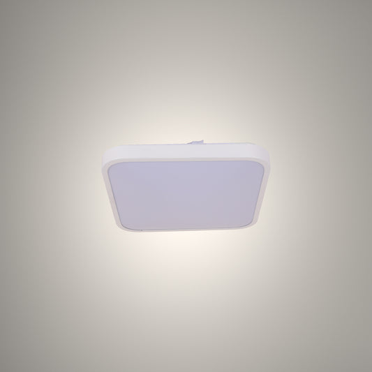 Квадратные светодиодные потолочные светильники с белой рамкой RIO-Frame