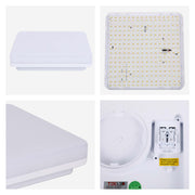 NIKA IP44 төртбұрышты жарықдиодты төбе шамы
