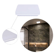 NIKA IP44 төртбұрышты жарықдиодты төбе шамы
