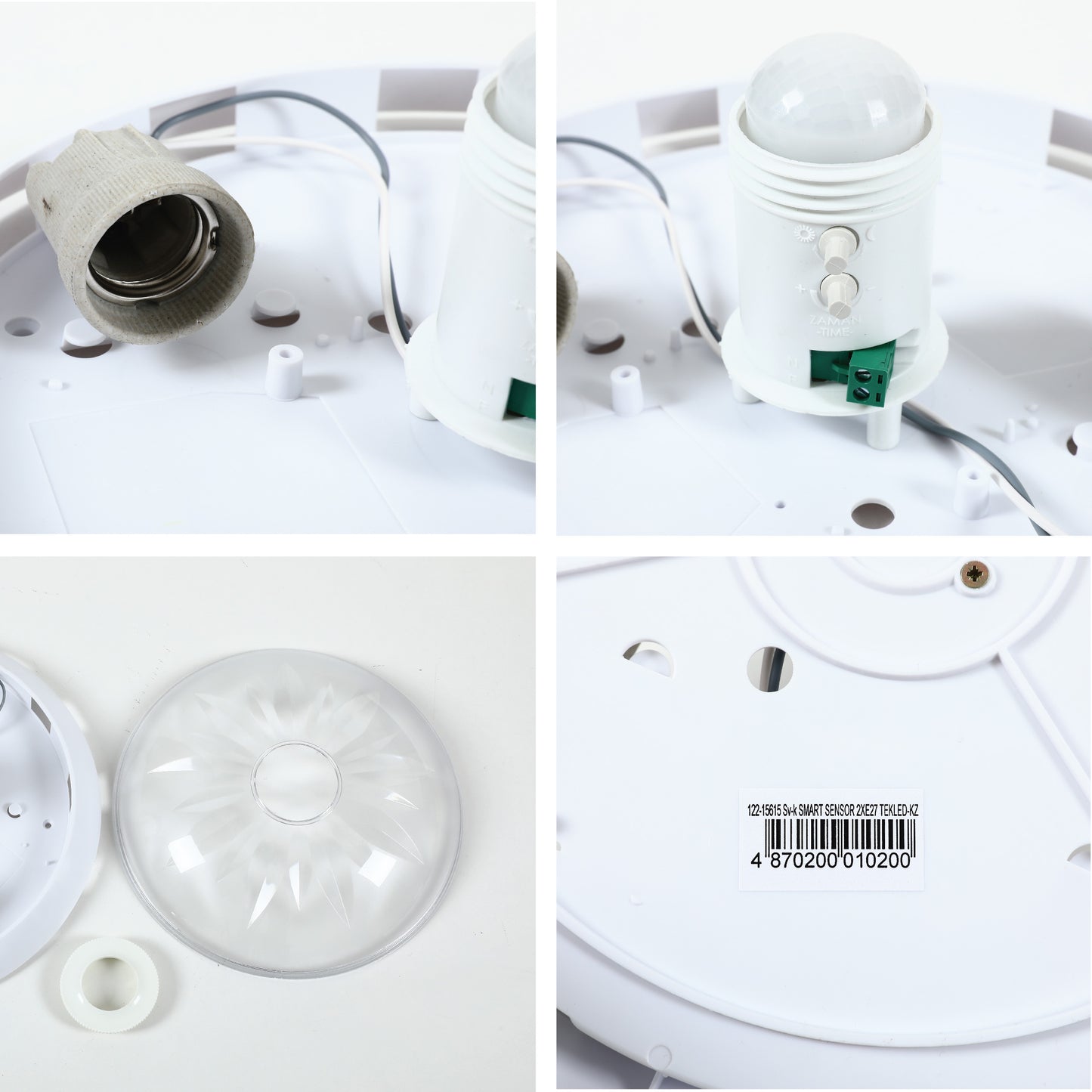 E27 Металл жақтау стиліндегі аспа шамы