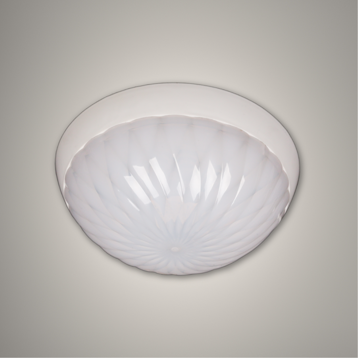 Потолочный светильник KAMELYA MINI LED, 18Вт, диаметр 230 мм, опаловый матовый плафон