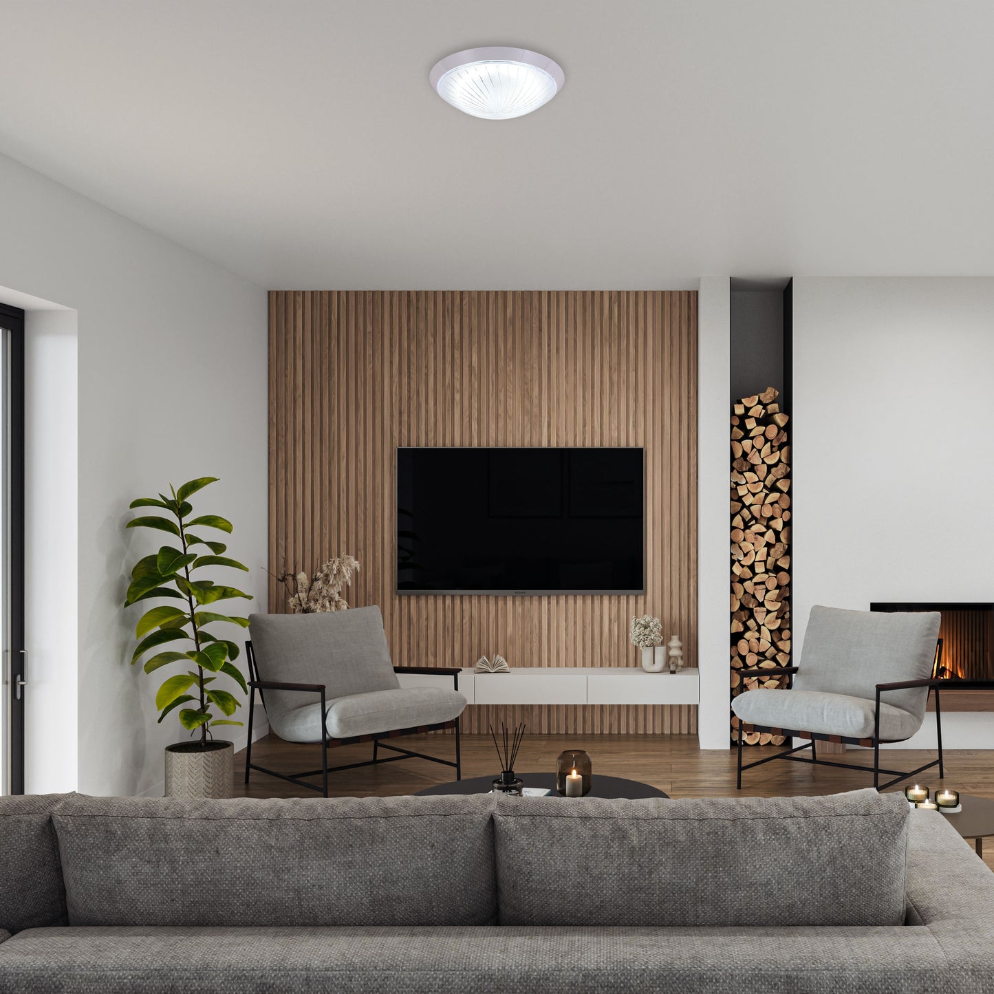 Потолочный светильник AKASYA MAXI LED, диаметр 400 мм