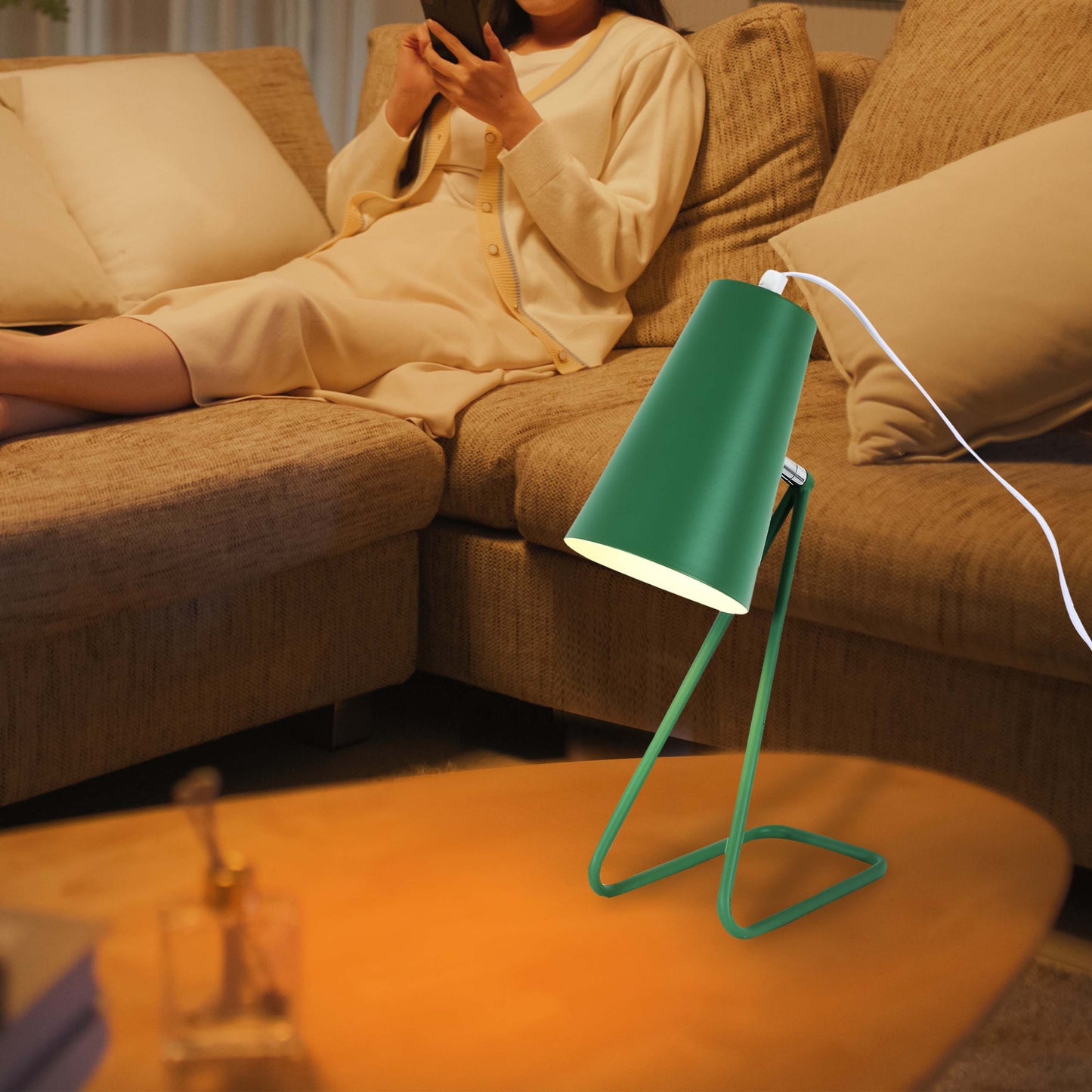 C-Clamp E27 жылжымалы қондырғысы бар Atlas Architect үстел шамы