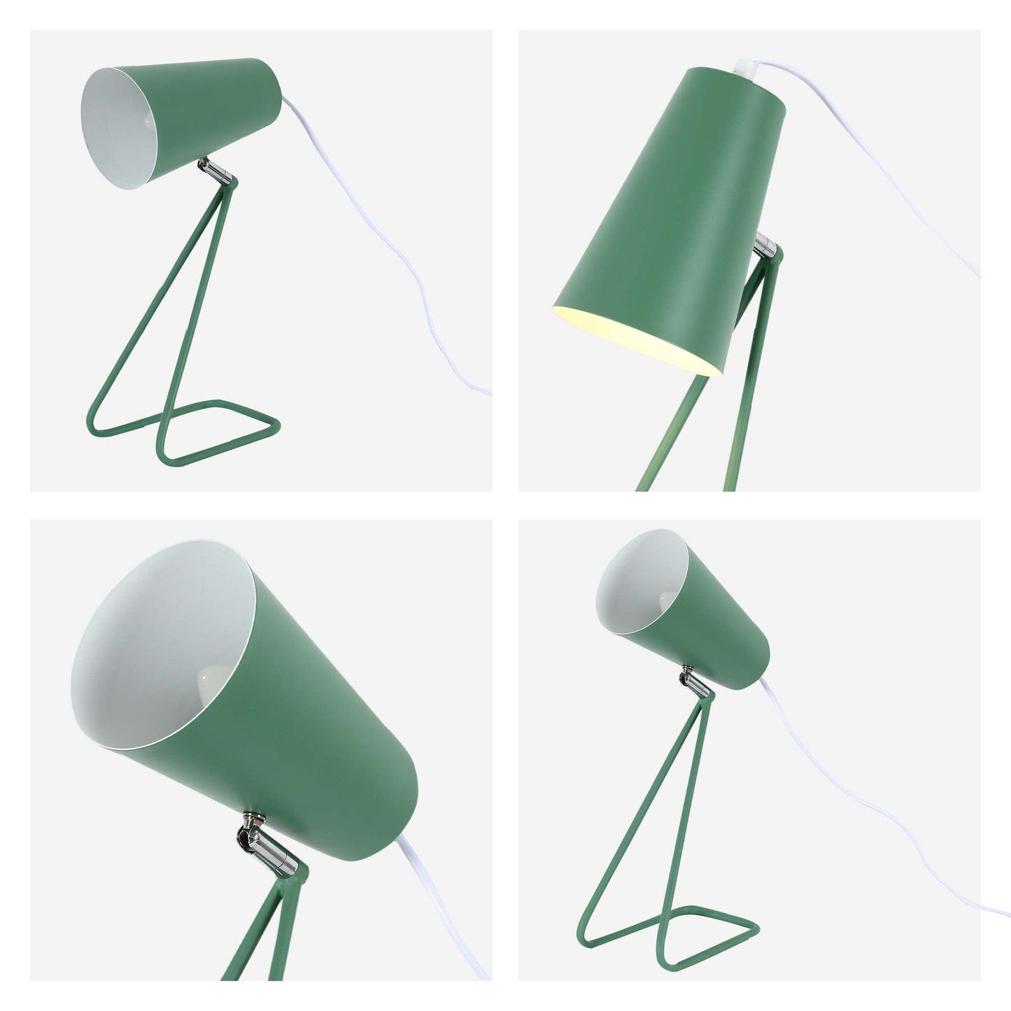 C-Clamp E27 жылжымалы қондырғысы бар Atlas Architect үстел шамы