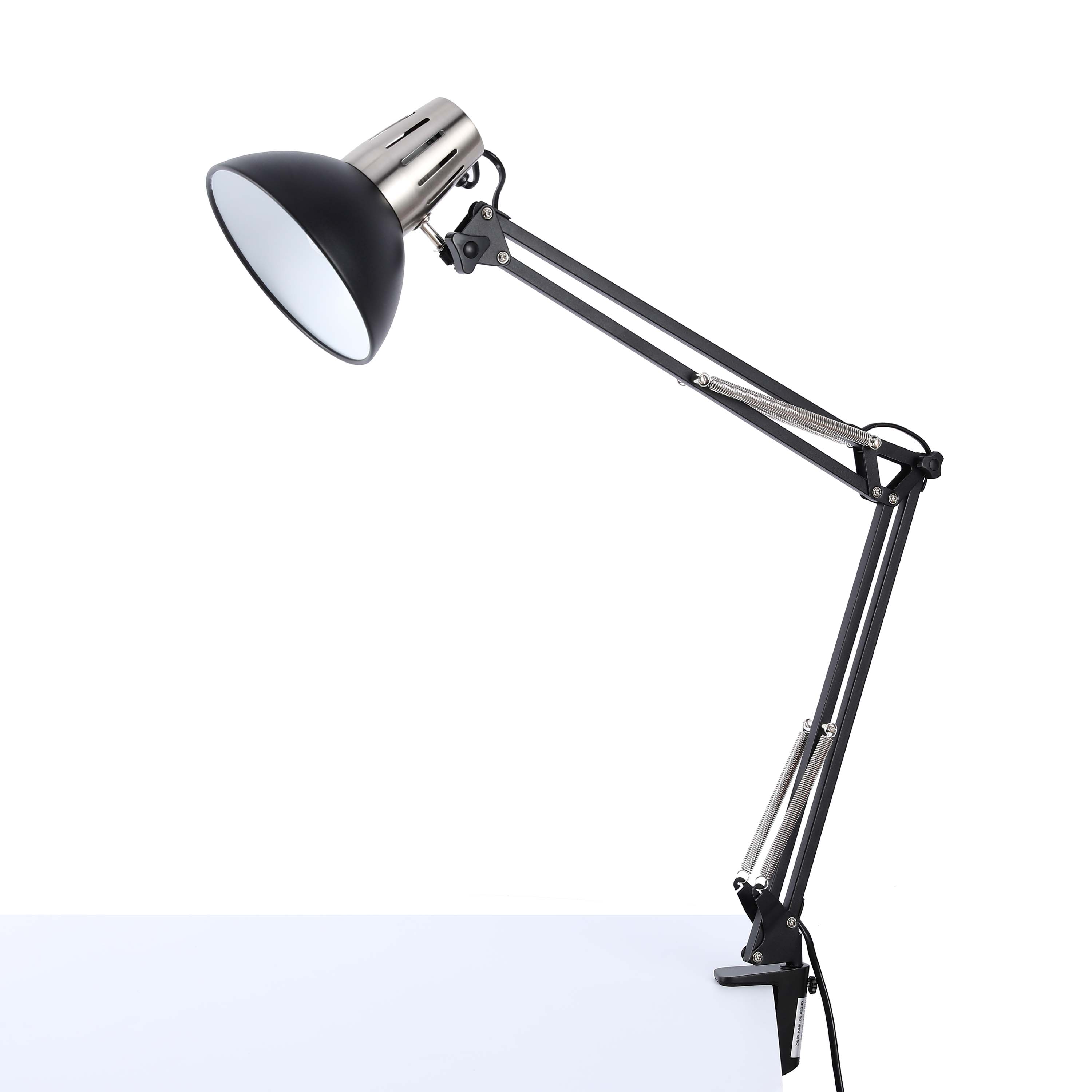 C-Clamp E27 жылжымалы қондырғысы бар Atlas Architect үстел шамы